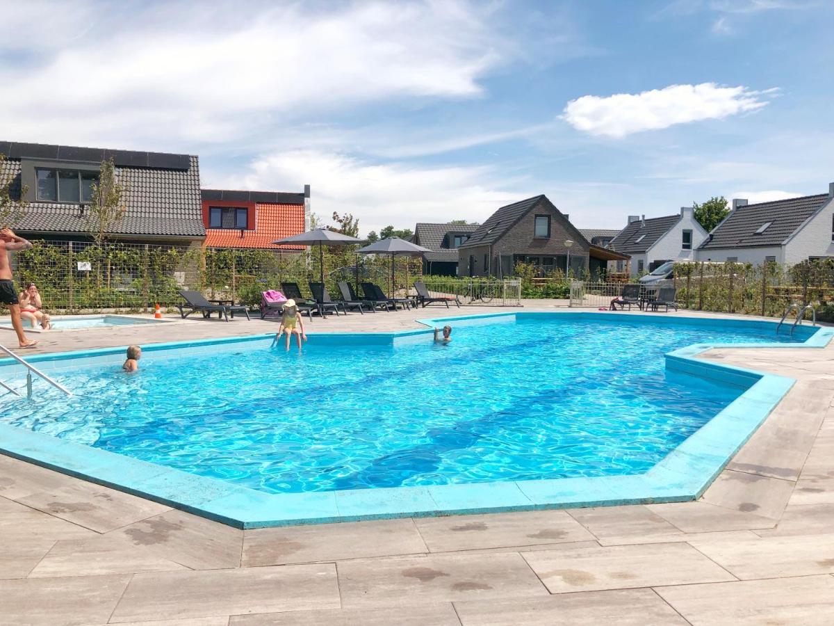 Bungalow 40 Op Recreatiepark De Wielen Sint Maarten Eksteriør bilde
